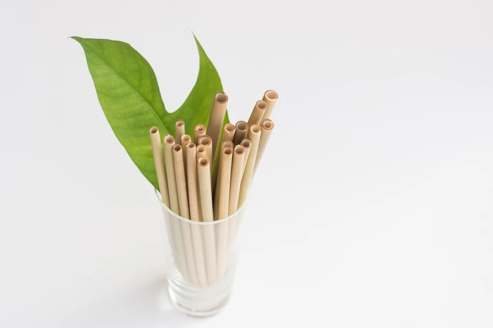 Eco-Friendly Natural Purun Grass Organic Bamboo Straw Reusable