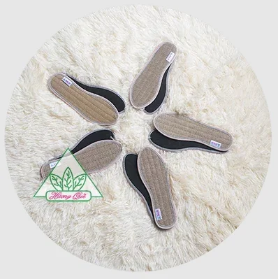  Индивидуальные стельки для обуви с корицей мягкие теплые хлопковые из шерсти зимних сапог от Huong Que Co. LTD Вьетнам