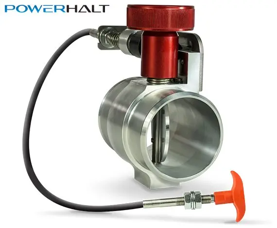 Запорный клапан PH1 powerstop для дизельного двигателя с положительным воздушным потоком, 2,5 дюйма, универсальный комплект # C50147