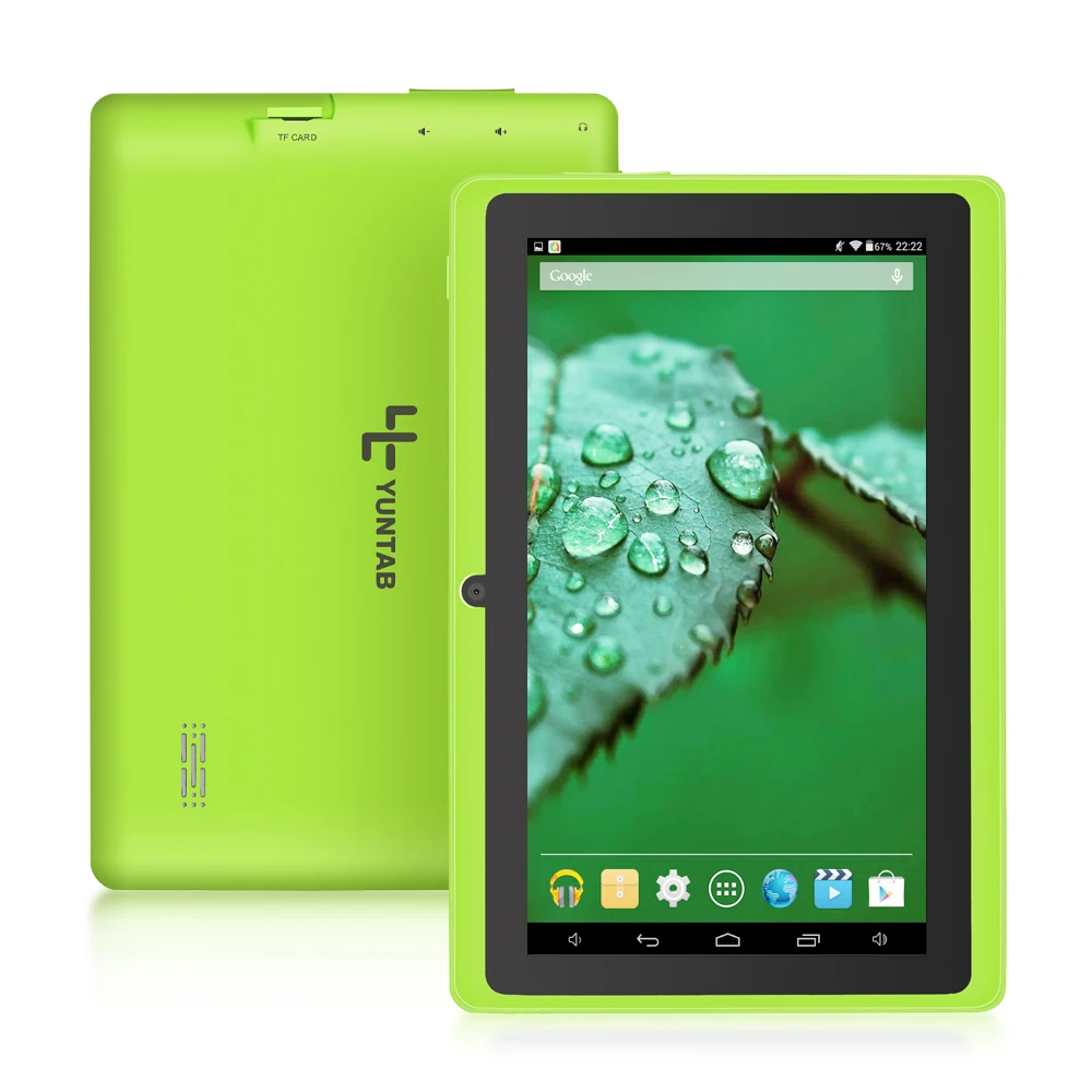 7-дюймовый планшетный ПК с системой андроида и 10 1 Гб оперативной памяти, 16 Гб встроенной памяти, передние и задние камеры Quad-Core HD дисплей планшет Wi-Fi