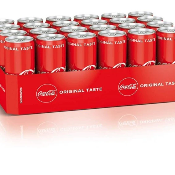 Canned coca cola soft drinks 330 ml 250 ml 500 ml