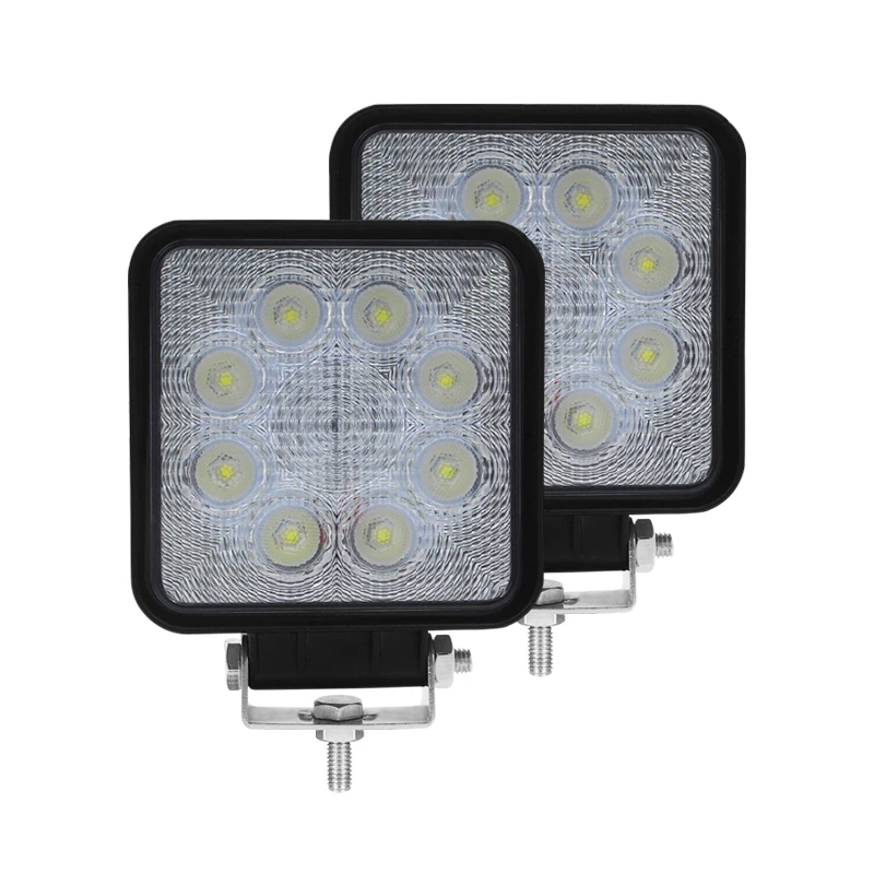 Auto lighting systems 24w led work lamp 4 inch aluminium 4x4 led lights super spotlight led work light for  offroad