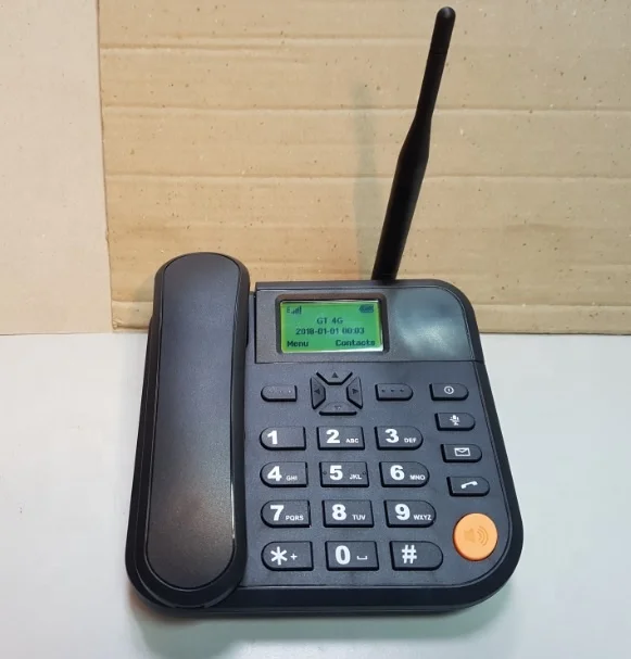 
low cost GSM Quad band Fixed Wireless Phone FWP FWT with TNC antenna connector and high capacity battery 