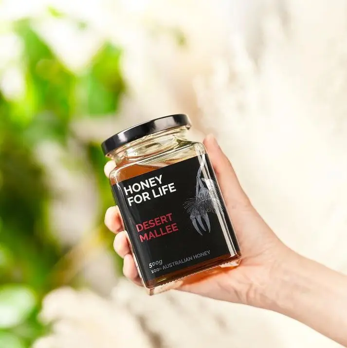 500 г TA20 + Премиум Desert Mallee 83% Brix чистый сырой натуральный мед в каменной банке Упаковка из Австралии