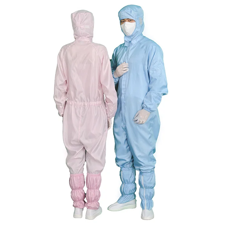 Perfect ESD Performance Antistatic Clean Room Garment