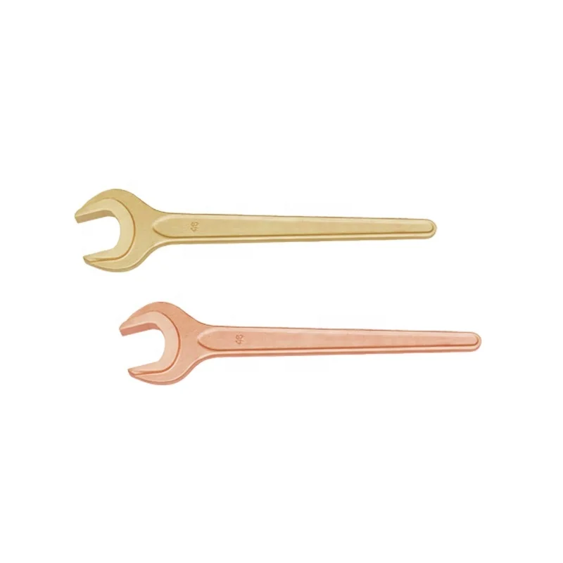 non sparking non magnetic factory price single open end wrench
