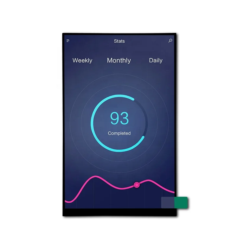 JD9366AB IC lcd screen 20 LEDs backlight transmissive ips panel 7 inch lcd