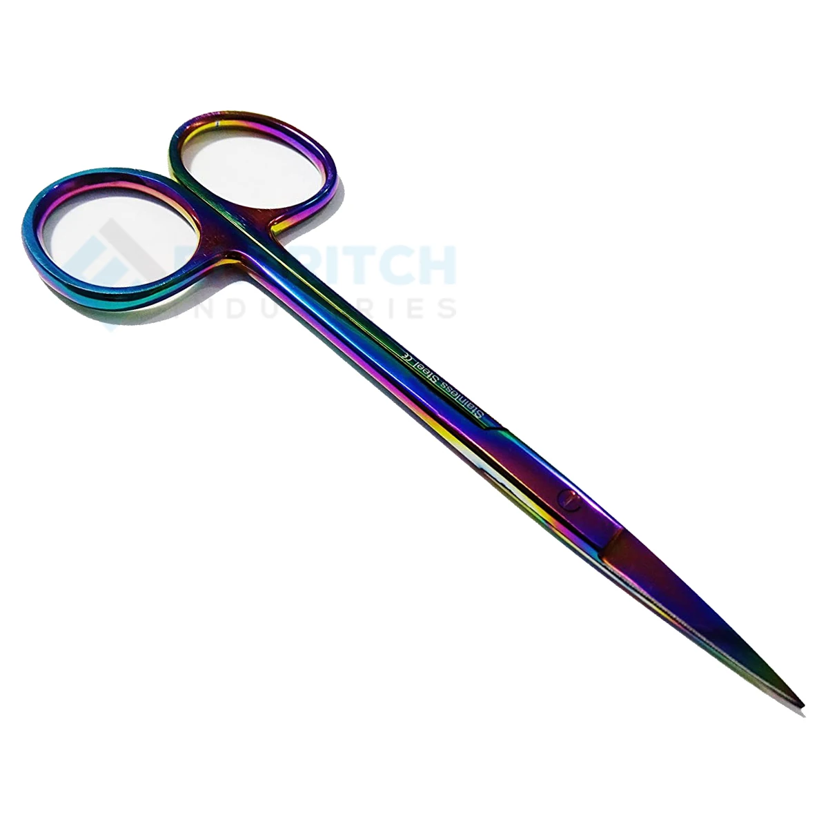 Ножницы для швов с разноцветным радужным покрытием высококачественный инструмент деликатный крючок идеально подходит удаления Первая помощь