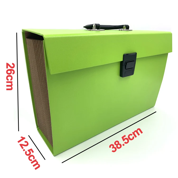 
The factory Accordion Document Holder Fabric Expanding File Folder With handle 