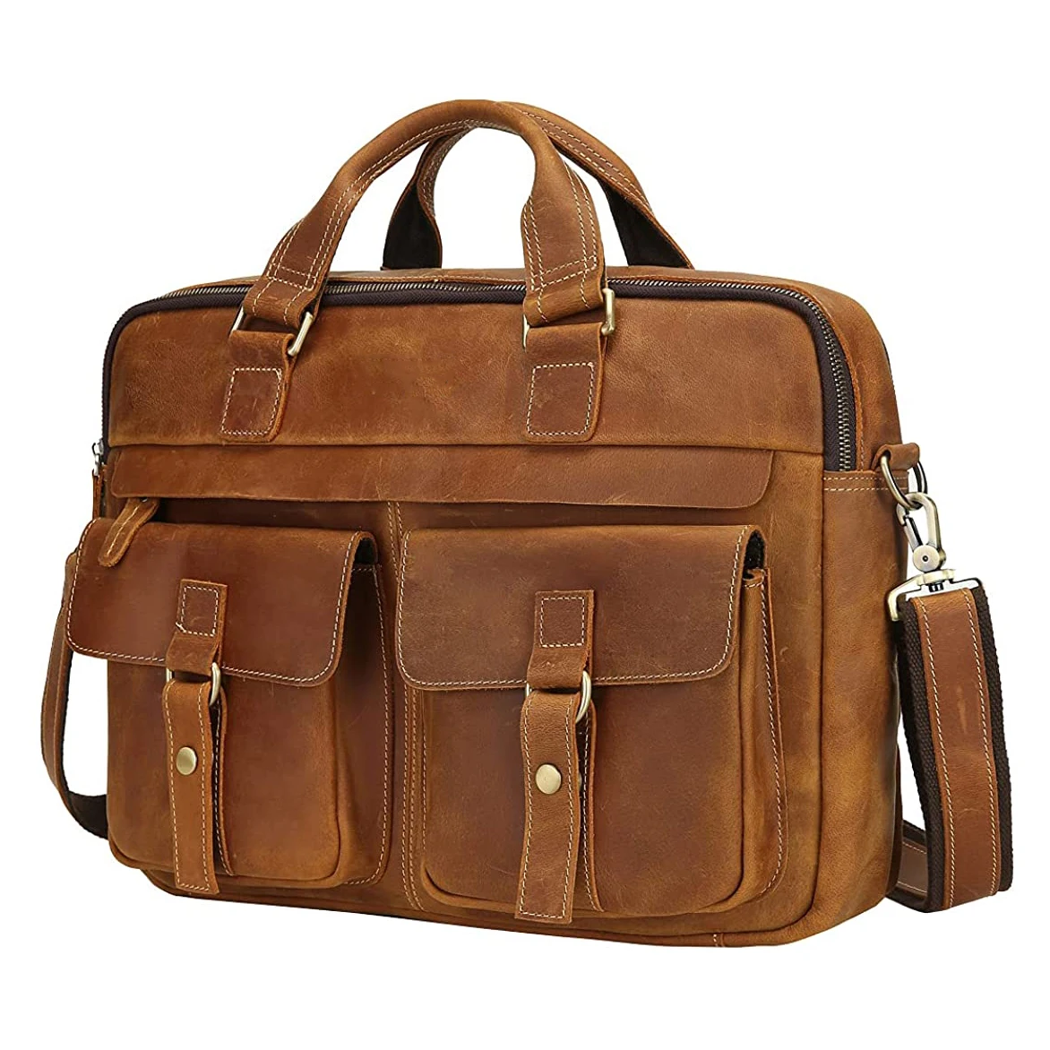 Briefcase for Men Laptop Bag Computer Office Business Bag Shoulder Briefcase Bags by Standard International