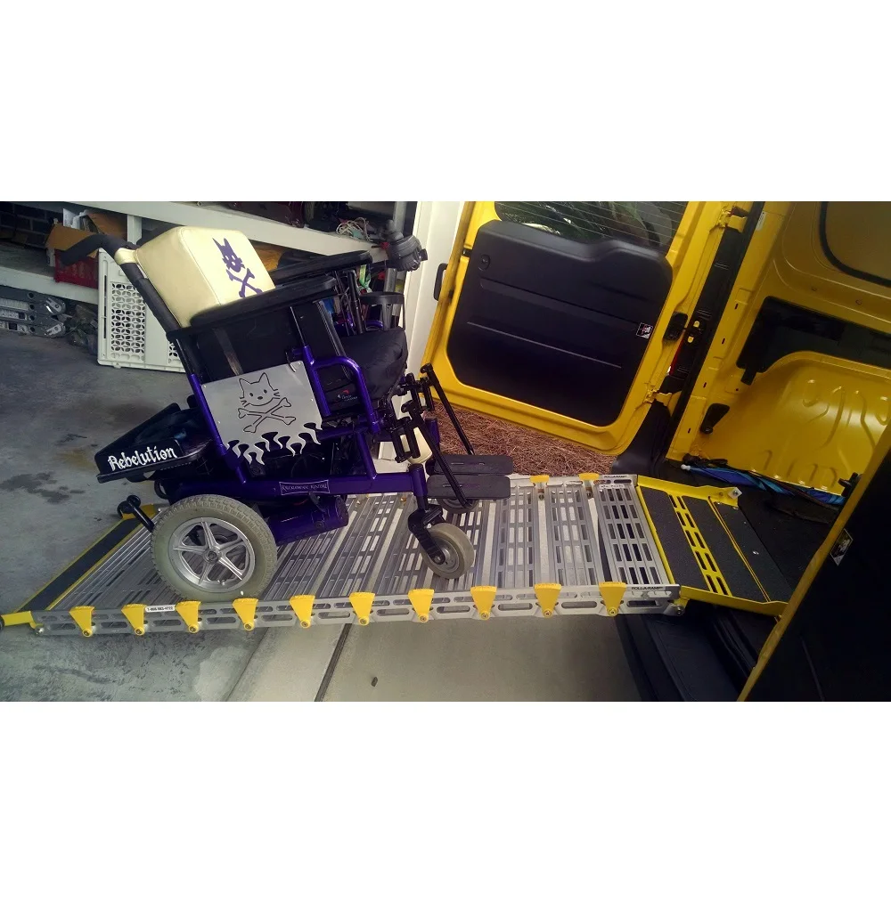 Рулонная рампа, 30 дюймовая рампа для фургона, Неработающая