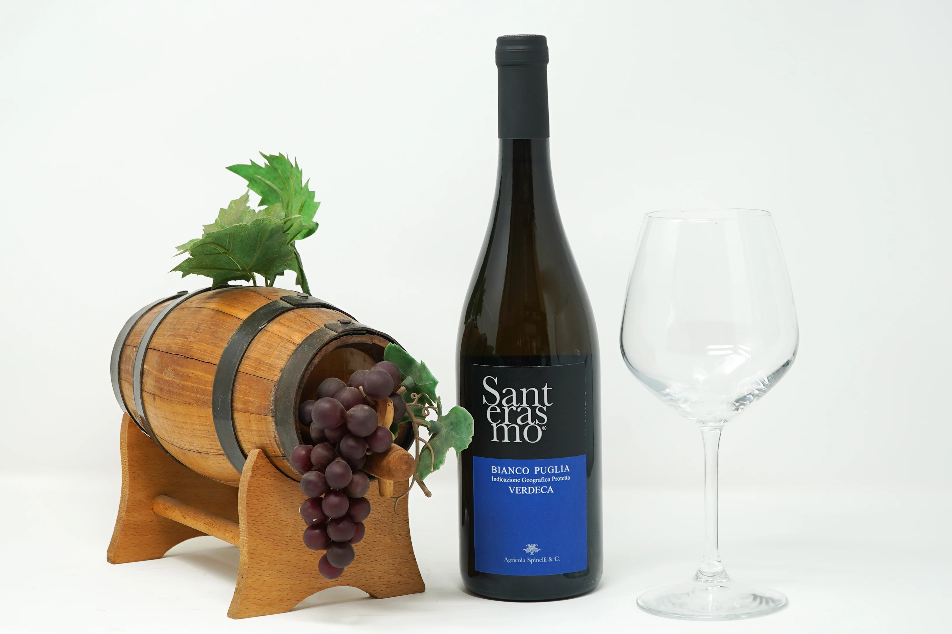 Best Italian White Wine Santerasmo VERDECA IGP Puglia Bottle 0,75L | Dry | Elegant aromas