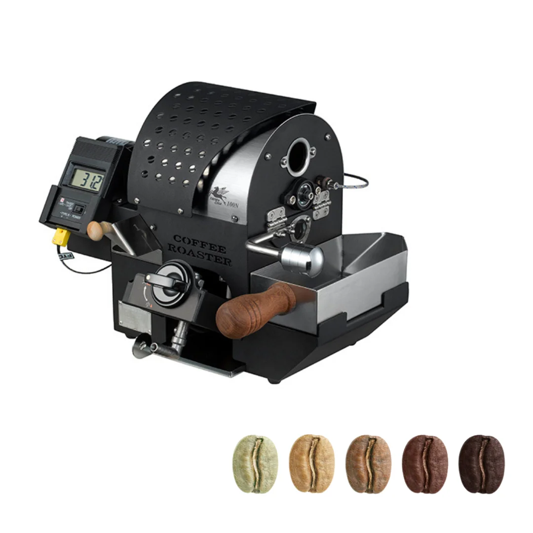 Ready To Ship LMC Taiwan Supplier 120g Home Gas Coffee Bean Roaster Machine Commercial Coffee Roaster