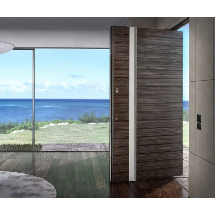 Элегантные современные деревянные металлические передние поворотные