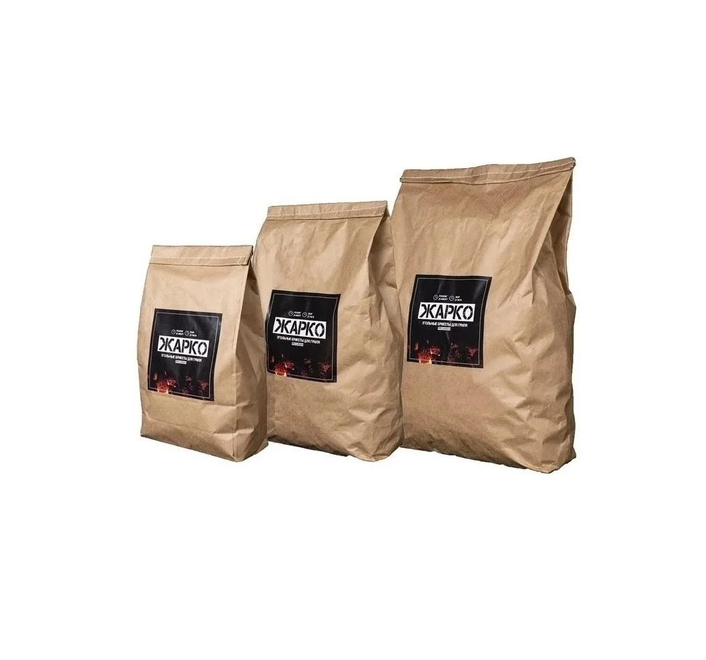 Русский натуральный уголь в брикетах