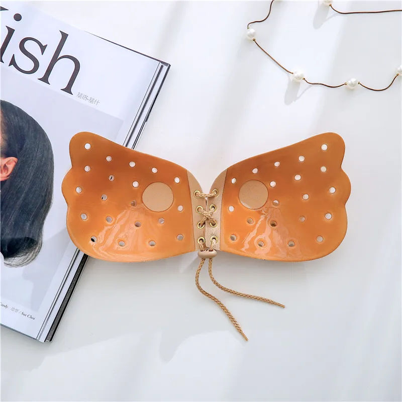 
Rope Dropshipping Strapless bra wholesale Angel LALA Goddess Sexy Push Up self adhesive Invisible Bra 