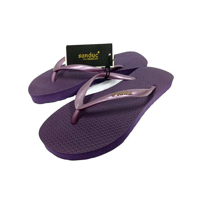 
Sanduc Non Slippery Women Flip Flops Slipper Sandal Rubber Material Comfortable To Walk Whole Day 