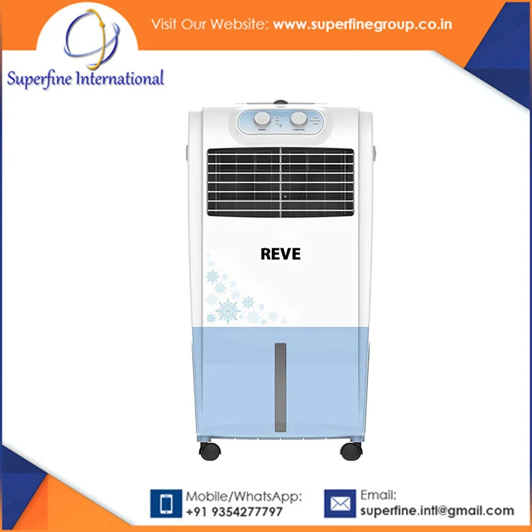  Всесезонный удобный подвижный охладитель воздуха объемом 35 литров с пультом дистанционного управления сенсорным экраном и съемным резервуаром