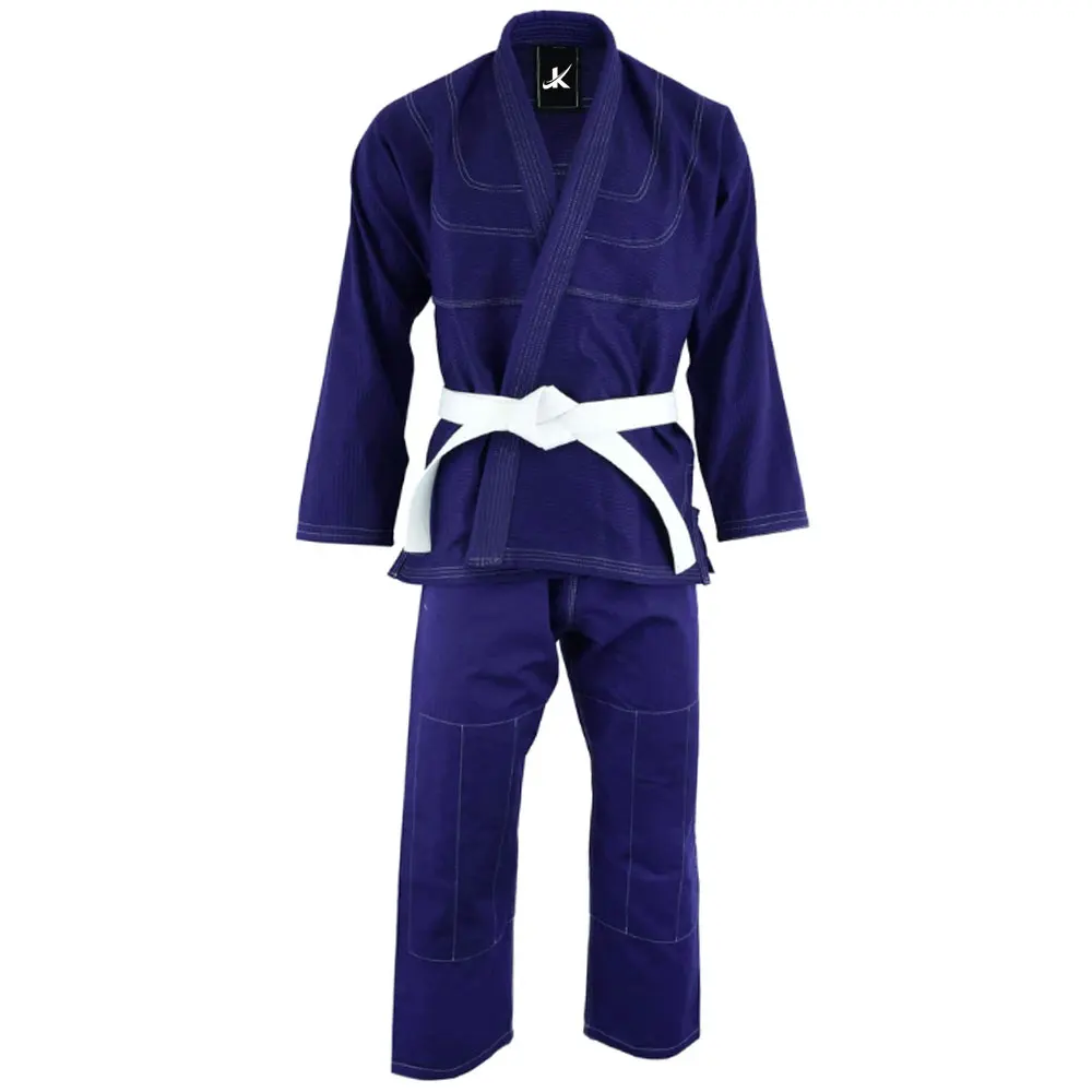 
White Martial Arts Brazilian Jiu Jitsu Uniform / Light Weight Brazilian Jiu Jitsu Uniform For Training 