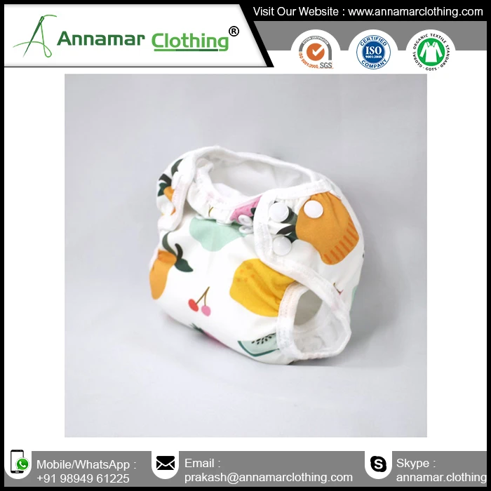 Exporter of High Quality Diaper Soft Cotton Fitted Cloth Diaper