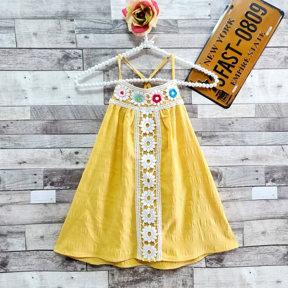 Fashional Style Newborn Baby Girls Princess Dress Cotton Children Clothing Summer Infant Baby Girls Party Dress