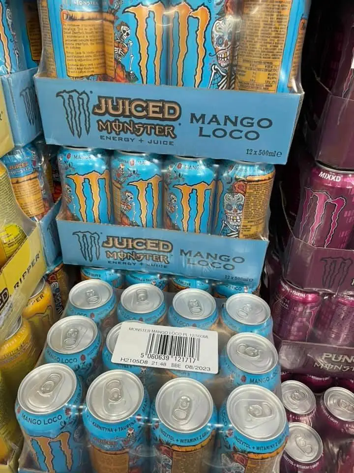 Best selling Price For Ultra Monster Energy Drink Organic Vitamin Soft Drinks All Flavors