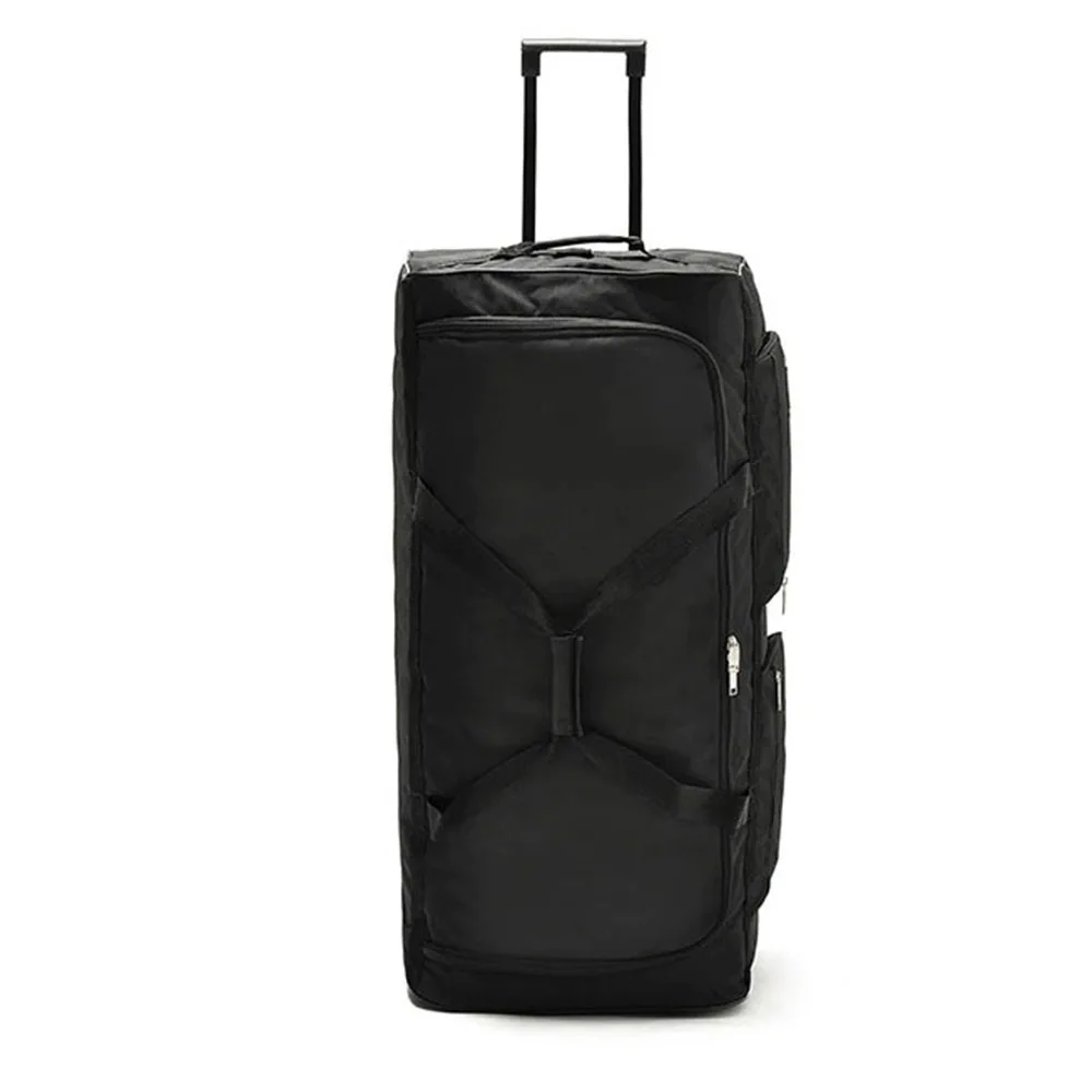 Custom Printing shockproof luggage Rolling bag wheel travel bag