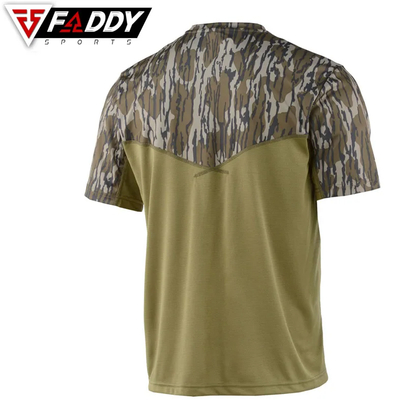 Камуфляжная тактическая Мужская рубашка с коротким рукавом быстросохнущая Боевая футболка военная армейская камуфляжные уличные походные охотничьи рубашки