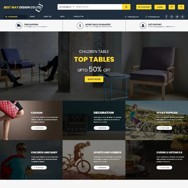 Online Store for Business eCommerce Website Design and Development  - Website Business Designers