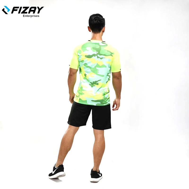 Blank Green New Model Soccer Set Kids Soccer Jersey DHL Men Sublimation Australia Quantity Custom USA Fedex Mesh Technology OEM