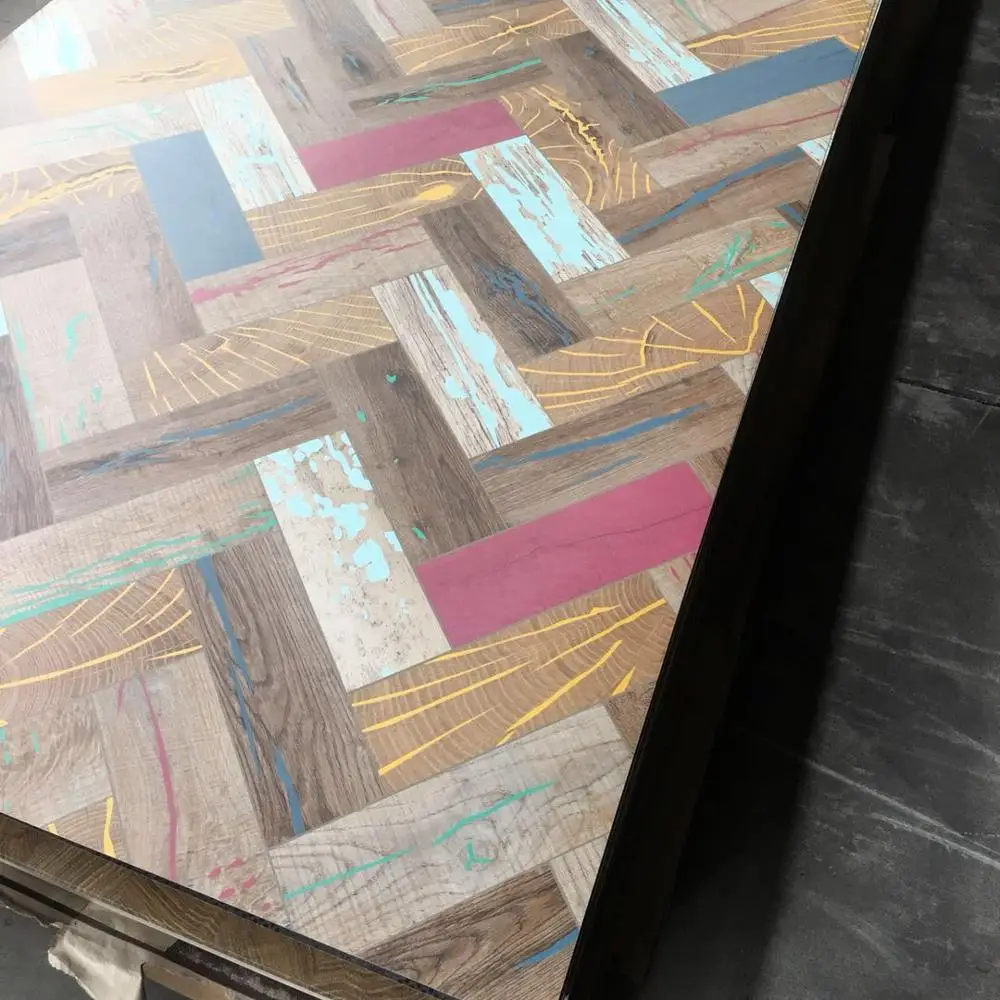 Mall DIY Art digital print decorative compact laminate formica fireproof hpl for toilet cubicle wall panel tabletop desktop