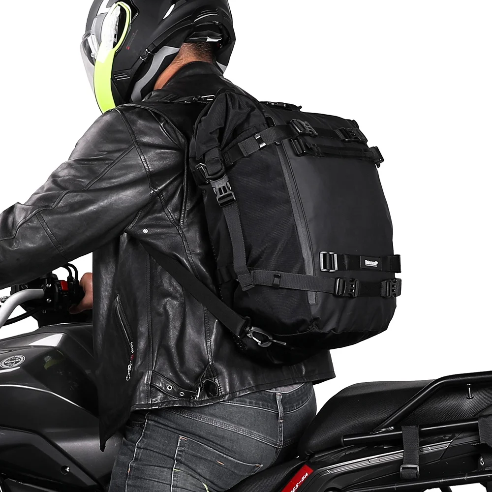 Сумка-багажник для мотоцикла Rhinowalk OEM 30 л сумка на сиденье рюкзак Pannier багаж путешествий с