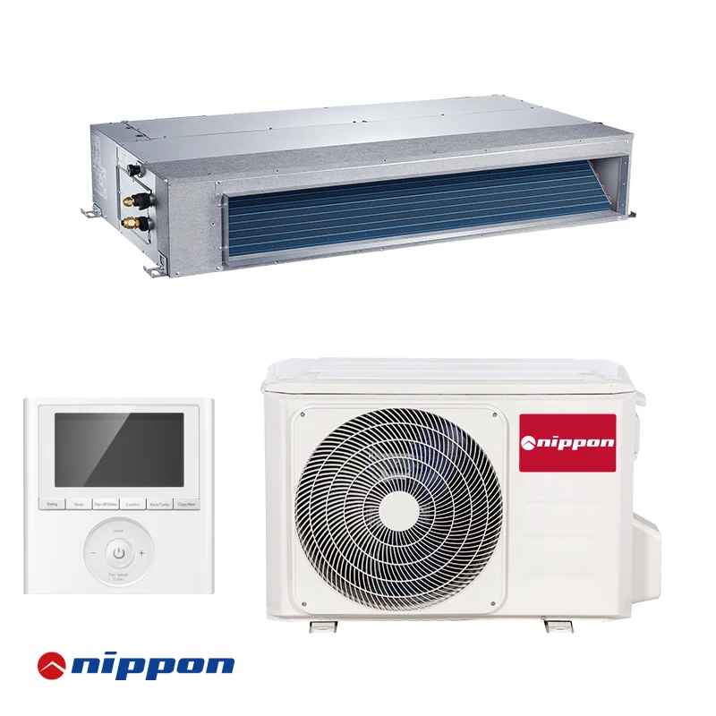 Duct Air conditioner Nippon NTI-18HWFNX-Q / NOB30U-18HFN8-Q  A++ / A+  energy class of cooling / heating
