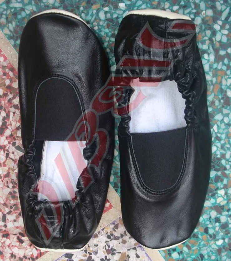 Big Big shoes leather gymnastic shoes gym practice shoes