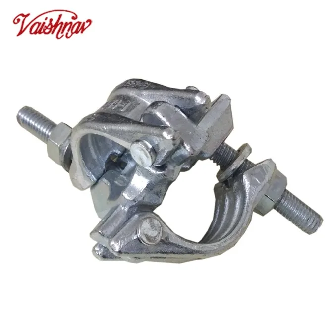 High quality all forged scaffolding clamp swivel coupler Types of scaffold clamps Scaffolding Fixed Coupler joint couplers