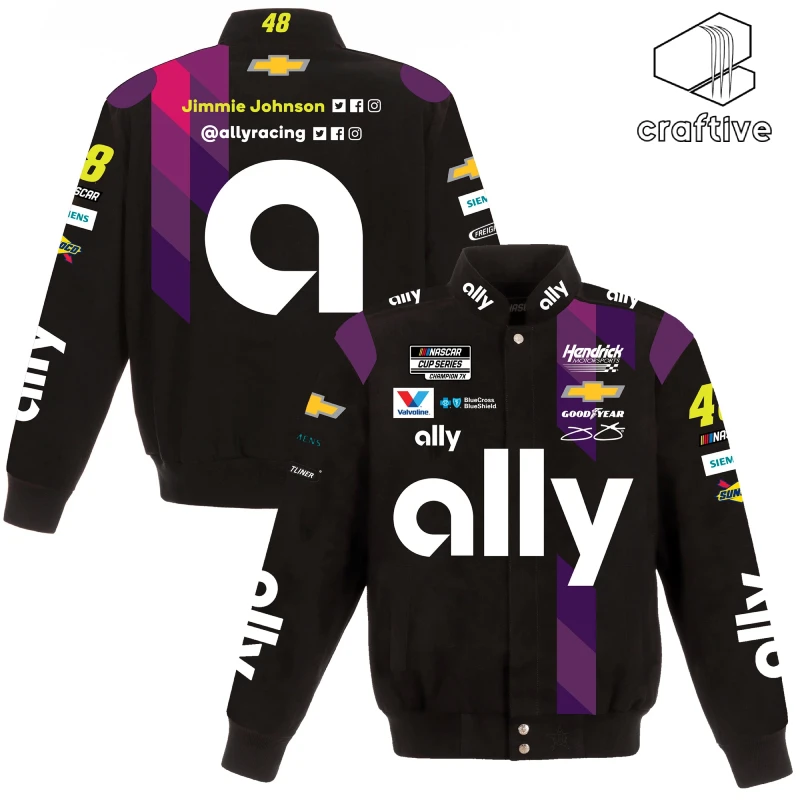 Jimmie Johnson Nation Racing NASCAR Jackets
