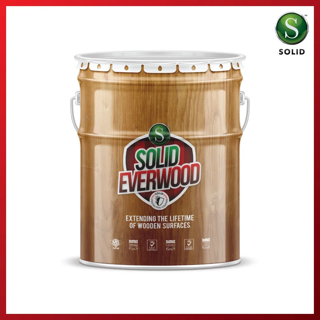 
SOLID Everwood 20L Home Paint Extending The Lifetime of Wooden Surfaces 