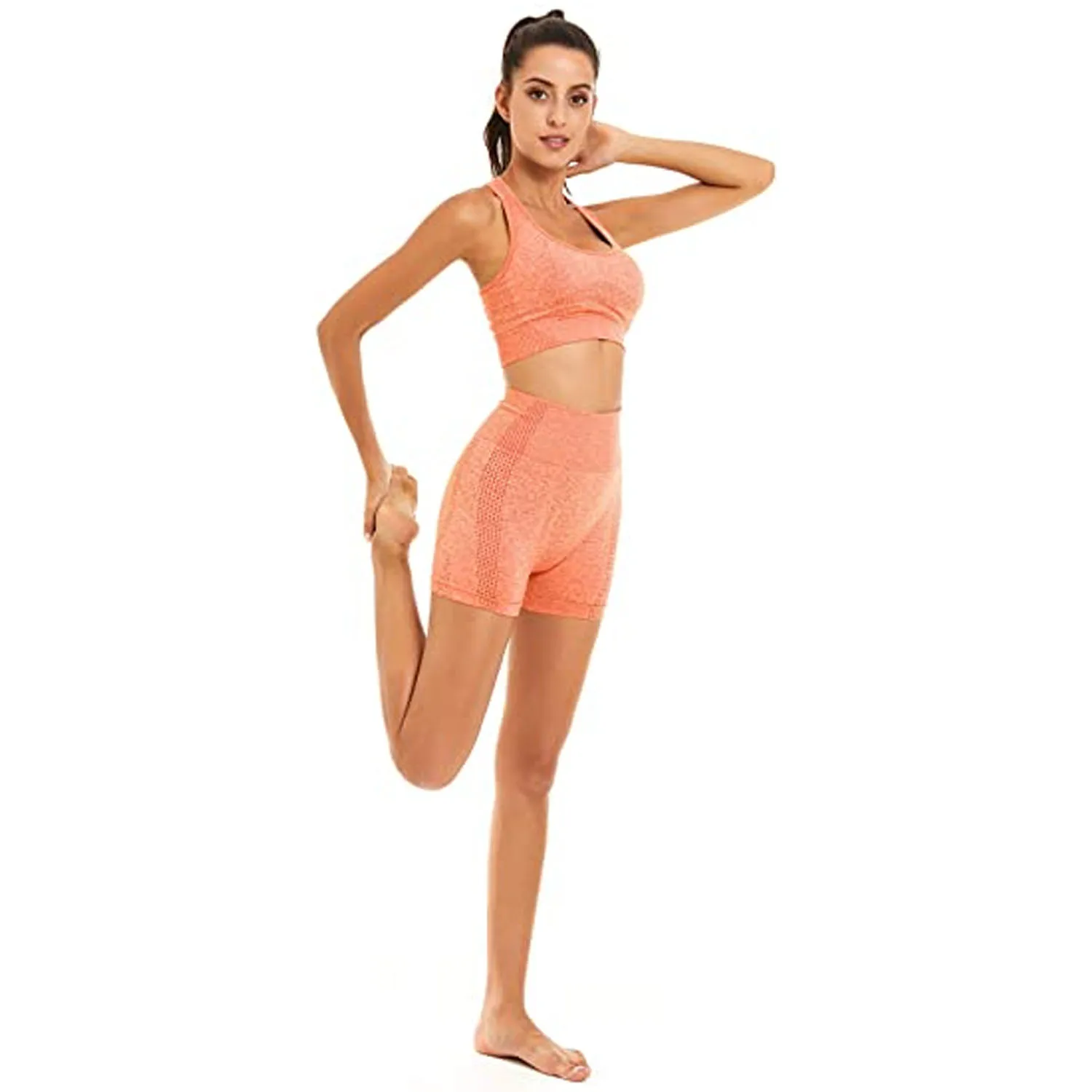 
2021 Viral Tiktok Leggings Cellulite Tissis Peach Butt Yoga Pants High Waist Fitness Leggings Women Workout Push Up Legging 