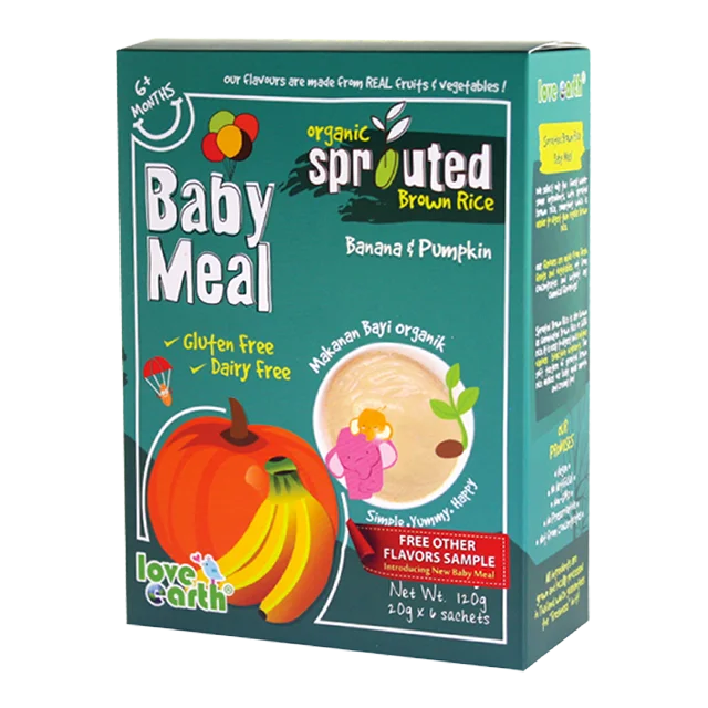 
Pure & Natural Sprouted Brown ice Baby Meal 