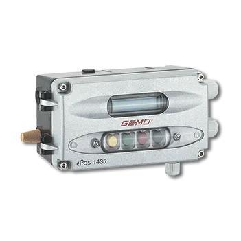 
The GEMUe 1435 ePos digital electro-pneumatic positioner is used to control process valves 
