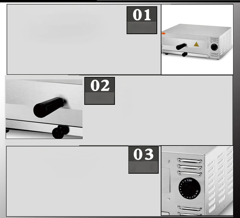 Хит продаж Турецкая распродажа комнатные портативные электрические печи из нержавеющей стали Аутентичные для пиццы