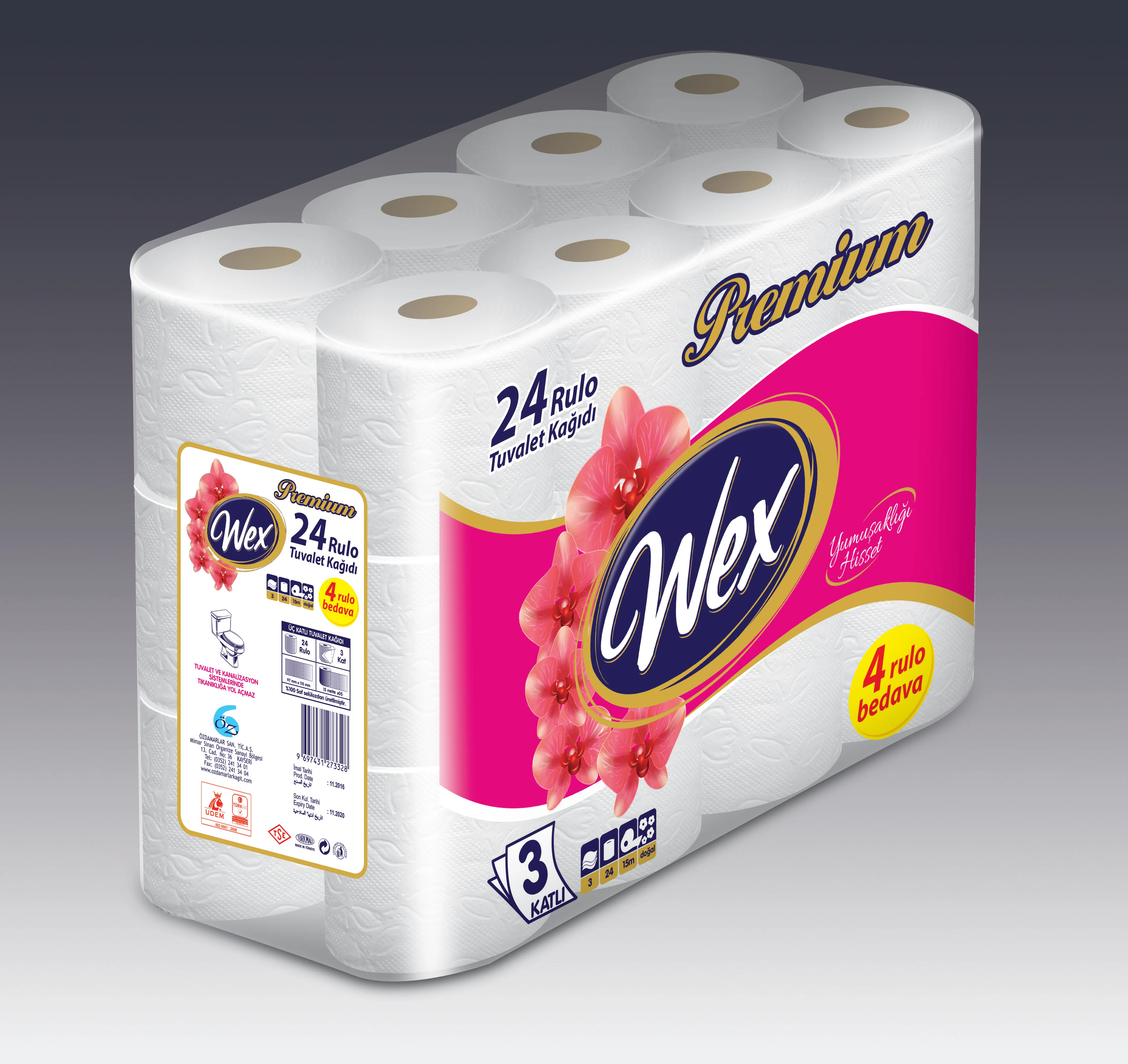 High Quality3 ply Soft Toilet Paper Wholesale Product - Toilet Tissue Paper