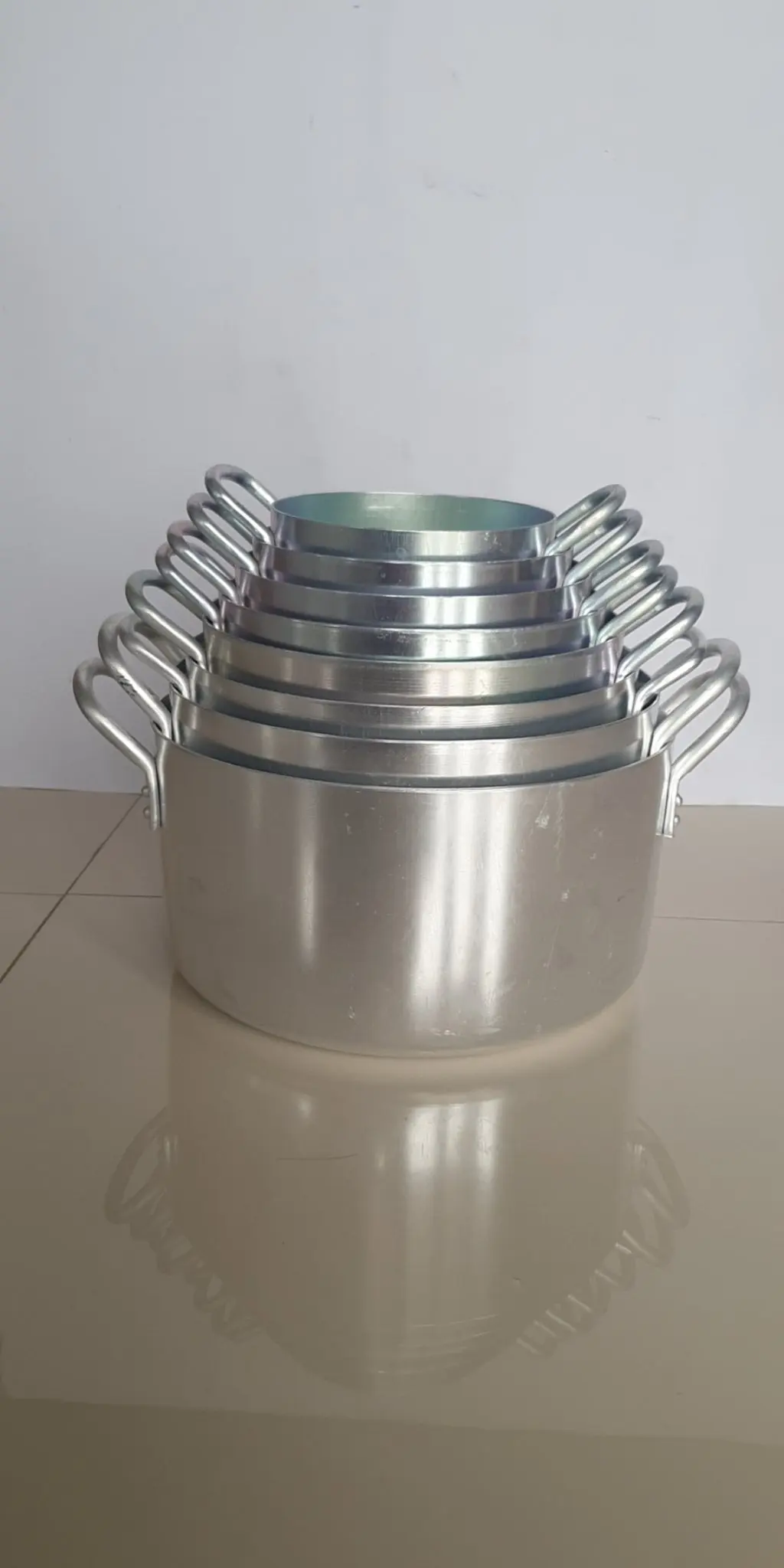 ALUMINUM POT COOKWARE SET SIZE FROM 14 TO 36CM FDI KIM ANH VIETNAM