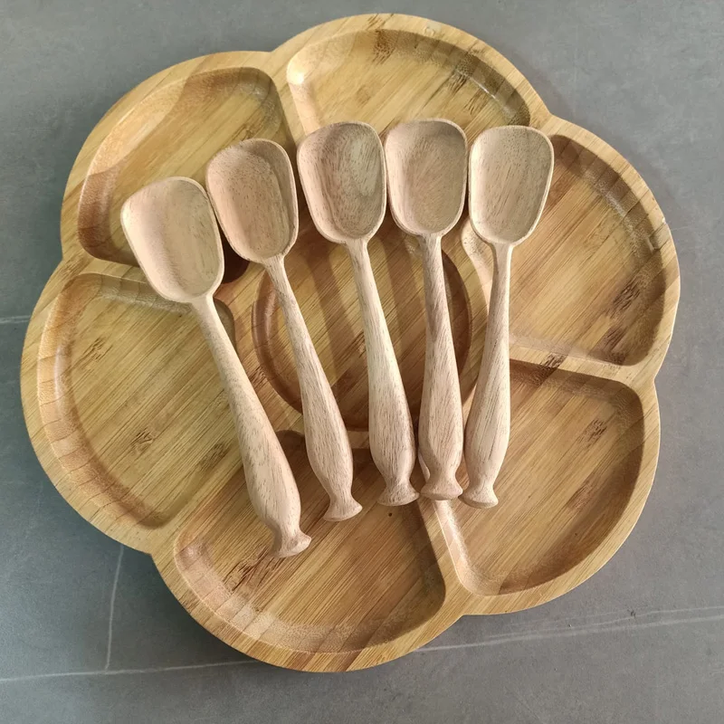 Wooden spoon modern cooking Tea Spoon and Fork Set Utensil Collection Vienam Supplier Cheap WHolesale