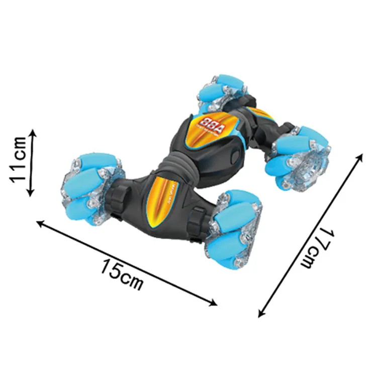 Hot Selling Gesture Sensor hand Remote Control Stunt RC Car With Lights Music
