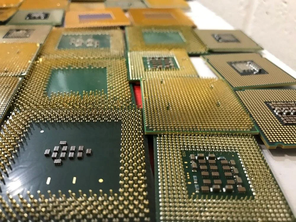 100% Intel 486 & 386 CPU Computer Gold RAM Scrap Ceramic CPU scrap ready for sale at a cheap price
