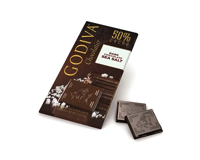 Godiva 100g Tablet Dark Chocolate 50% Sea Salt
