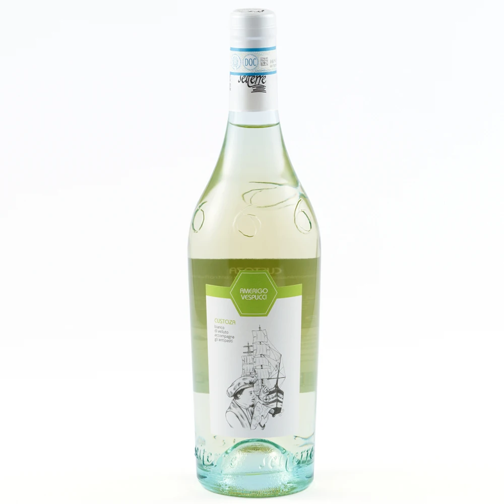 Итальянское Оригинальное свежее минеральное 750 мл бутылка хранения среднего сухого белого вина для HORECA