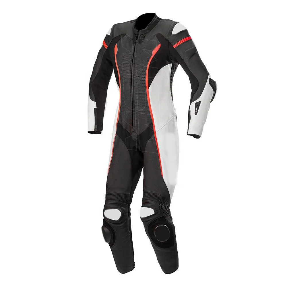 Женский мотоциклетный костюм из воловьей кожи