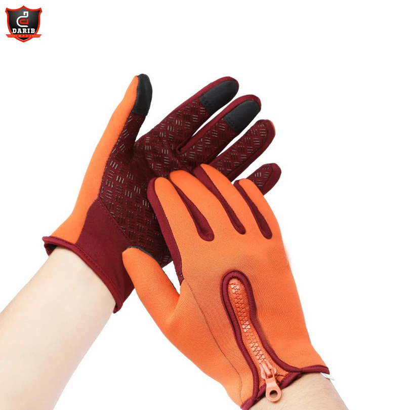 Водонепроницаемые зимние теплые перчатки для сенсорного экрана мужчин и женщин лыжные